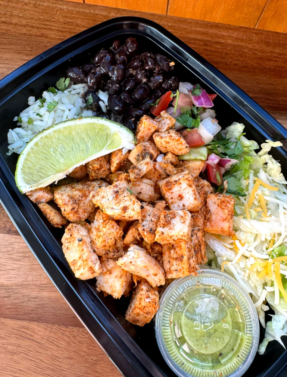 Chicken Burrito Bowl The Greenhouse Chicago