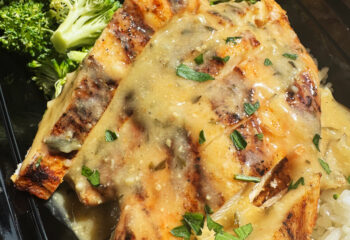 Chicken – Garlic Parm & Broccoli